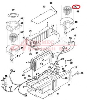 Ventilator dreapta 0.900.0035.3  Ventilator dreapta 0.900.0035.3